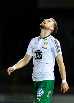 Hammarbys Arnór Smárason deppar