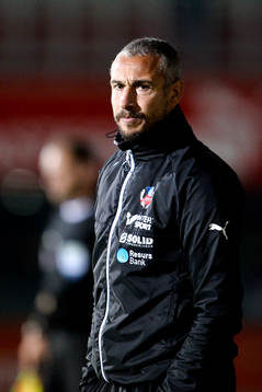 Helsingborgs manager Henrik Larsson