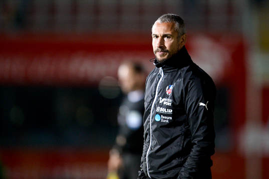 Helsingborgs manager Henrik Larsson