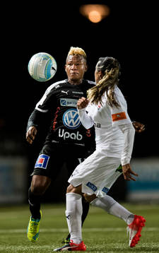 Umeås Rita Chikwelu och Rosengårds Marta Viera Da Silva