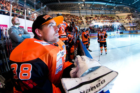 Karlskronas målvakt Johannes Jönsson