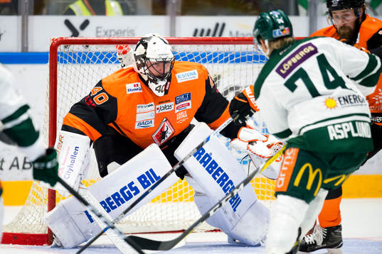 Karlskronas målvakt Johan Holmqvist