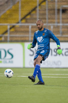 Östersunds målvakt Aly Keita