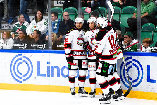 Malmö Redhawks Ilari Filppula jublar