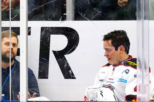 Malmö Redhawks Rhett Rakhshani i utvisningsbåset