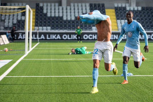 Malmö FFs Tobias Sana jublar