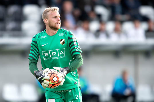Häckens målvakt Peter Abrahamsson