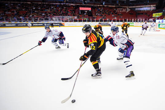Brynäs Gustaf Thorell och Linköpings Petter Hansson