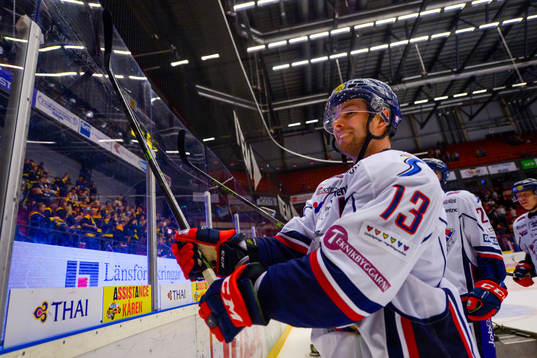Linköpings Andrew Gordon jublar