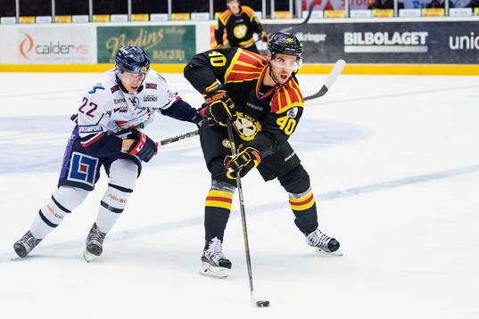 Linköpings Vilmos Gallo och Brynäs Jesper Jensen