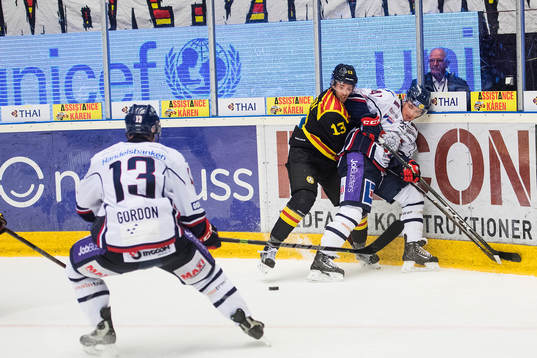 Brynäs Ryan Gunderson och Linköpings Broc Little
