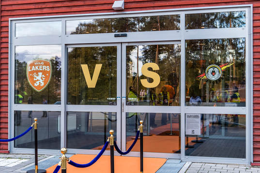 Huvudentré till Vida arena