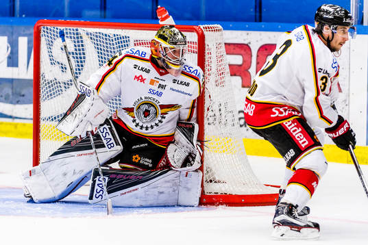 Luleås målvakt Joel Lassinatti