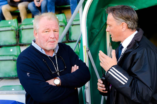 Sundsvalls ordförande Johan Nikula och Sportchef Urban