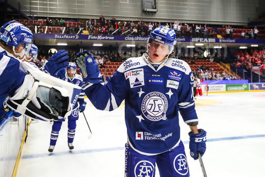 Leksands Johan Porsberger jublar