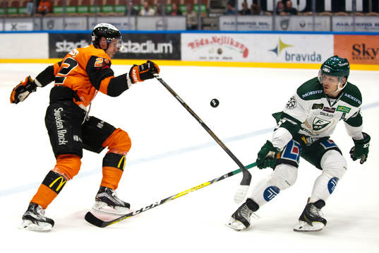 Karlskronas Alexander Bergström och Färjestads