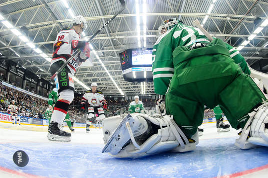 Malmö Redhawks Robin Alvarez jublar
