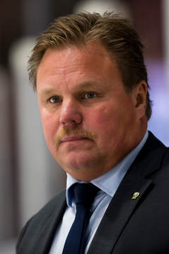 Färjestads Tränare Leif Carlsson