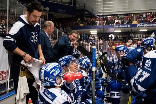 Leksands assisterande tränare Gereon Dahlgren i