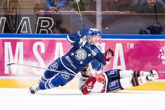 Leksands Johan Olofsson Örebros Bobbo Petersson i
