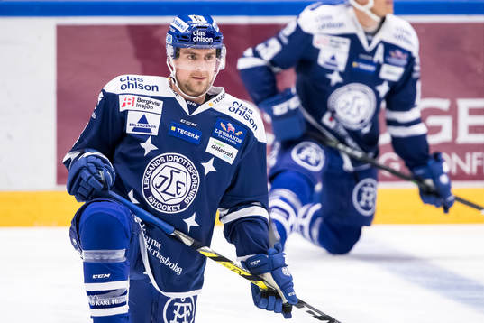 Leksands Nichlas Torp  i ishockeymatchen i SHL mellan