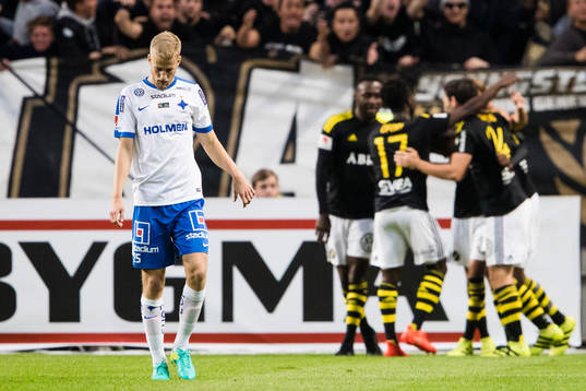 Norrköpings Filip Dagerstål deppar