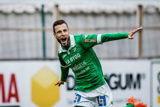 Ljungskiles Admir Bajrovic jublar
