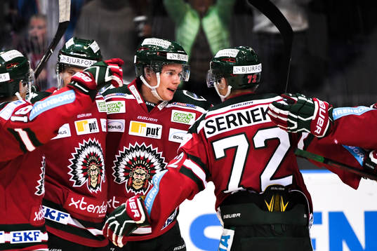 Frölundas Victor Olofsson  jublar