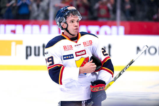 Djurgårdens Matt Anderson deppar