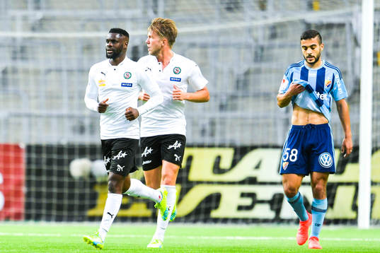 Djurgårdens Othman El Kabir deppar