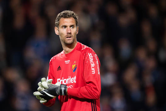Djurgårdens målvakt Andreas Isaksson