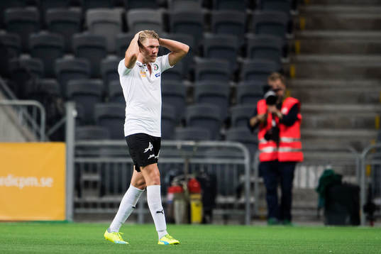 Örebros Martin Broberg deppar