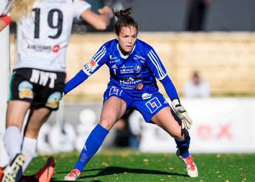 Mallbackens målvakt Lee Alexander