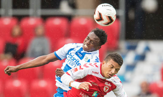 IFK Göteborgs Lawson Sabah och Kalmars Ismael Silva Lima