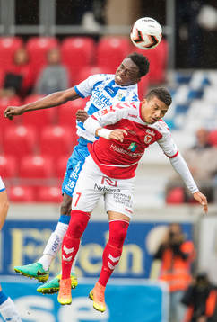 IFK Göteborgs Lawson Sabah och Kalmars Ismael Silva Lima
