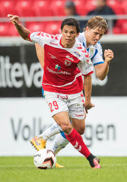 Kalmars Romário Pereira Sipião och IFK Göteborgs Thomas