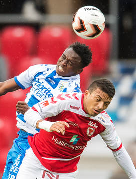 IFK Göteborgs Lawson Sabah och Kalmars Ismael Silva Lima