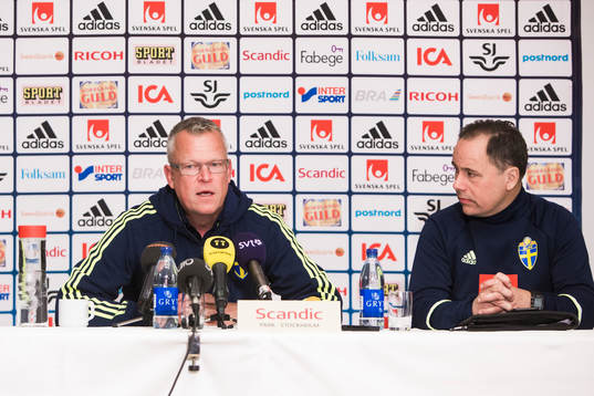 Sveriges förbundskapten Janne Andersson