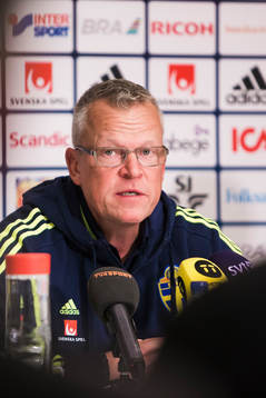 Sveriges förbundskapten Janne Andersson