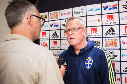 Sveriges förbundskapten Janne Andersson