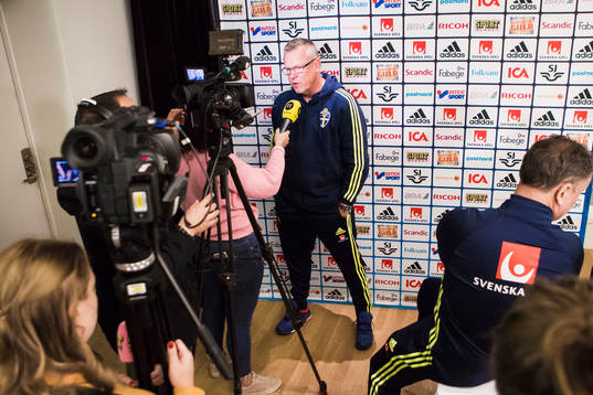 Sveriges förbundskapten Janne Andersson