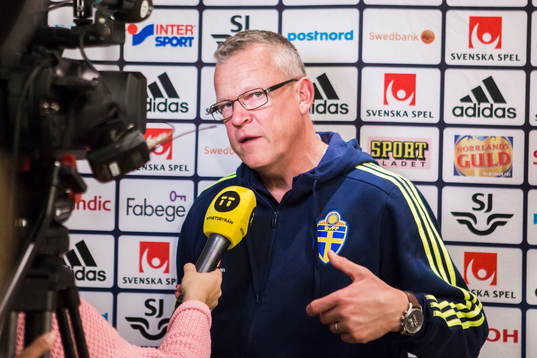 Sveriges förbundskapten Janne Andersson