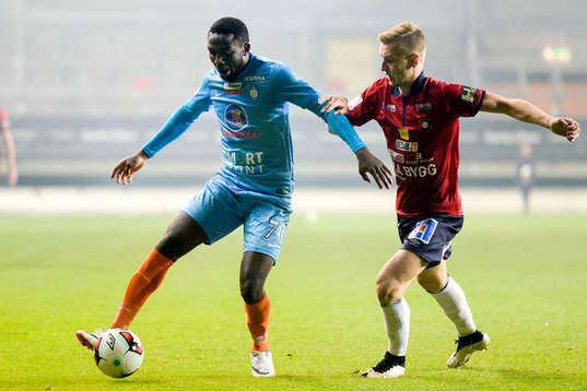 Athletics Chidi Omeje och Örgrytes Sebastian Ohlsson