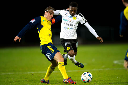 Ängelholms Marcus Bergholtz och Frejs Dida Rashidi