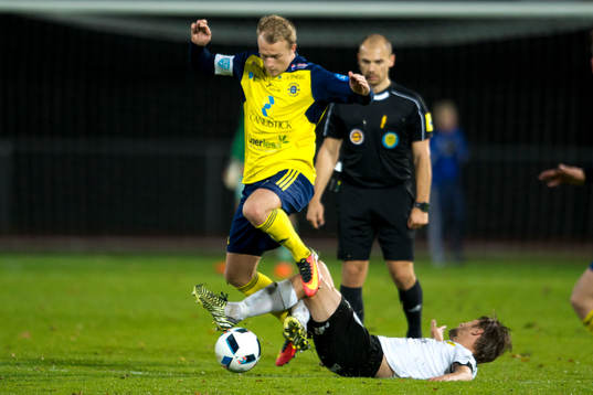 Ängelholms Christian Ljungberg och Frejs Adam Gradén
