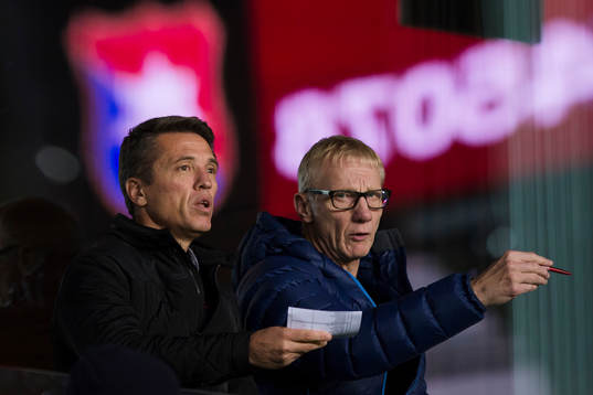 IFK Göteborgs sportchef Mats Gren och scout Olle Sultan