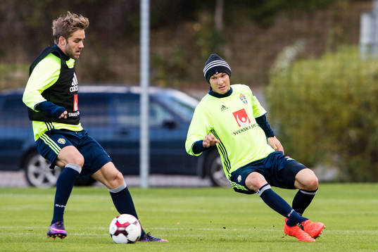 Christoffer Nyman och Albin Ekdal
