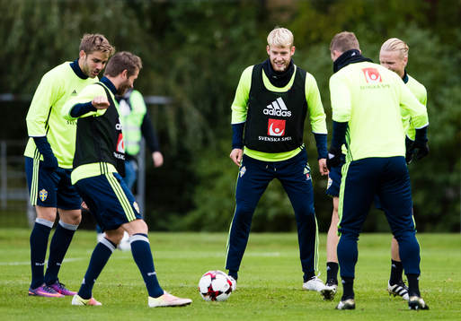 Christoffer Nyman, Marcus Rohdén, Filip Helander och Oscar