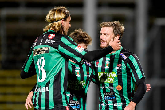 Varbergs Joakim Lindner, Joel Palmquist och Karl