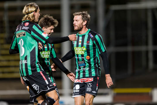 Varbergs Joakim Lindner, Joel Palmquist och Karl